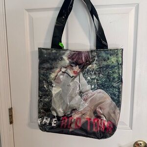 Taylor Swift Red Tour Vinyl tote bag and T-shirt